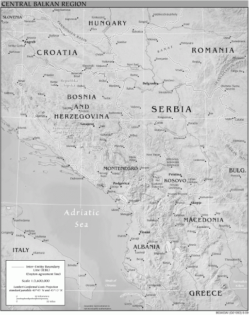 Map 2 Central Balkan Region Acknowledgments I would like to thank Ms - photo 3