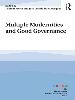 Thomas Meyer Multiple Modernities and Good Governance