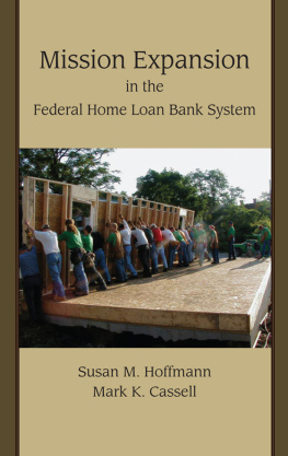 Susan M. Hoffmann - Mission Expansion in the Federal Home Loan Bank System