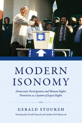 Gerald Stourzh - Modern Isonomy: Democratic Participation and Human Rights Protection as a System of Equal Rights
