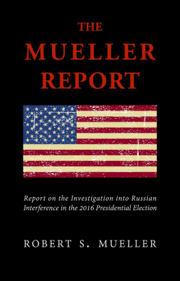 Department Of Department Of Justice - The Mueller Report: Volumes I and II (Redacted Version)