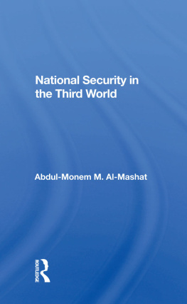 Abdul-Monem M Al-Mashat National Security in the Third World