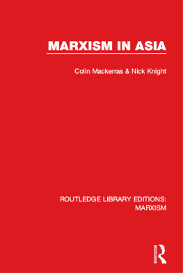 Colin Mackerras - Marxism in Asia