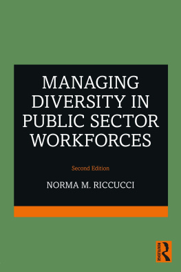 Norma M. Riccucci - Managing Diversity in Public Sector Workforces