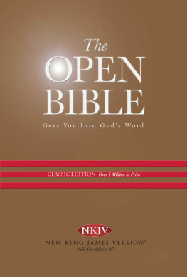 Thomas Nelson - The Open Bible, New King James Version