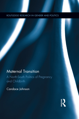 Candace Johnson Maternal Transition: A North-South Politics of Pregnancy and Childbirth