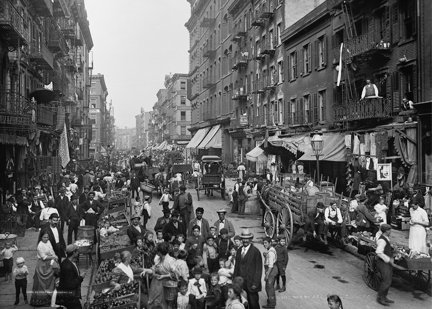 Mulberry Street New York City circa 1900 It was the first of many such - photo 9