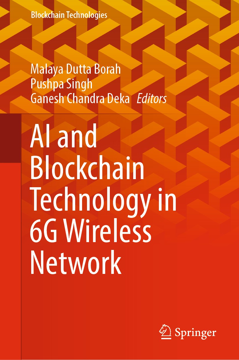 Book cover of AI and Blockchain Technology in 6G Wireless Network Blockchain - photo 1