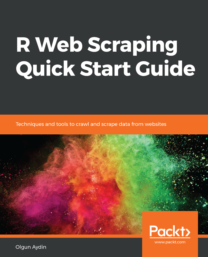 R Web Scraping Quick Start Guide Techniques and tools to crawl and scrape - photo 1