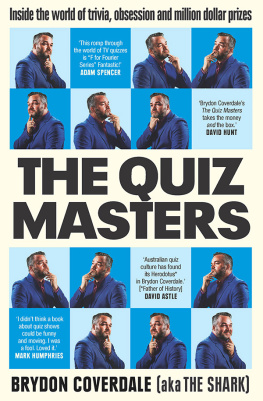 Brydon Coverdale - The Quiz Masters