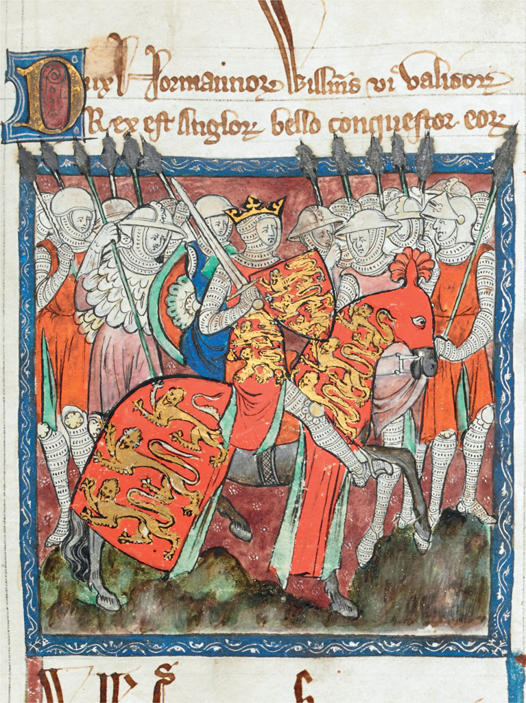 William the Conqueror depicted in a manuscript of c1312 As a man he was harsh - photo 20