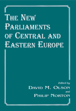 David M. Olson - The New Parliaments of Central and Eastern Europe