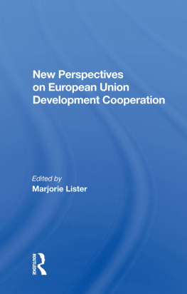 Marjorie Lister New Perspectives on European Development Cooperation