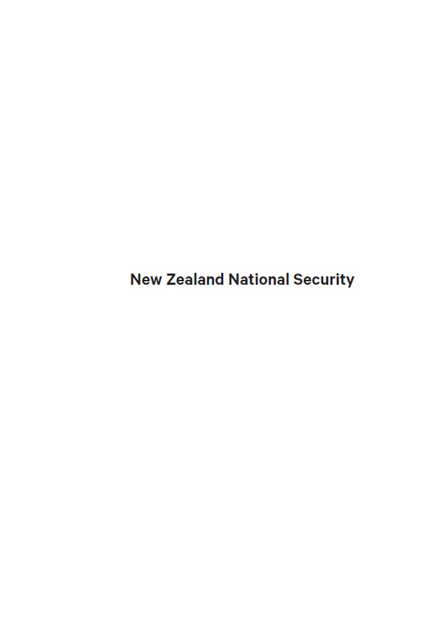 New Zealand National Security Challenges Trends and Issues - image 1