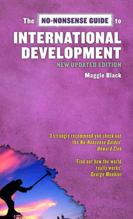 Maggie Black - No-Nonsense Guide to International Development, 2nd Edition