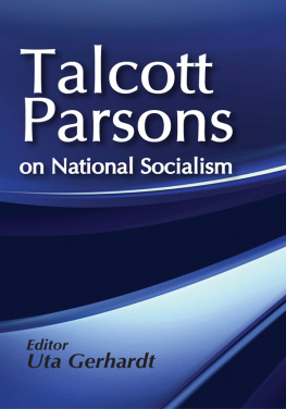 Talcott Parsons - On National Socialism