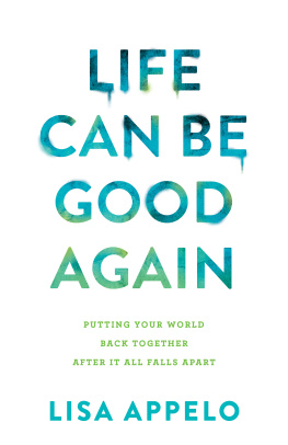 Lisa Appelo - Life Can Be Good Again