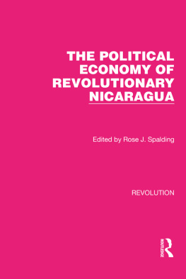 Rose J. Spalding - The Political Economy of Revolutionary Nicaragua