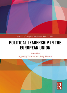 Ingeborg Tommel - Political Leadership in the European Union