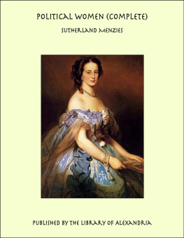 Sutherland Menzies - Political Women (Complete)