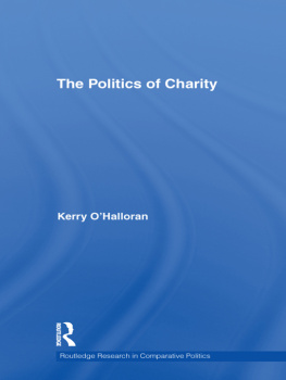 Kerry OHalloran The Politics of Charity