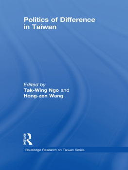 T. W. Ngo Politics of Difference in Taiwan