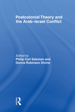 Carl Salzman Philip Postcolonial Theory and the Arab-Israel Conflict