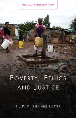 Hennie Lotter - Poverty Ethics and Justice