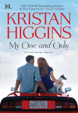 Kristan Higgins My One and Only