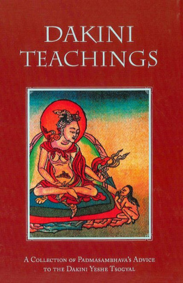 Padmasambhava - Dakini Teachings: Padmasambhava’s Oral Instructions to Lady Tsogyal