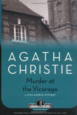 Agatha Christie Murder at the Vicarage: A Miss Marple Mystery