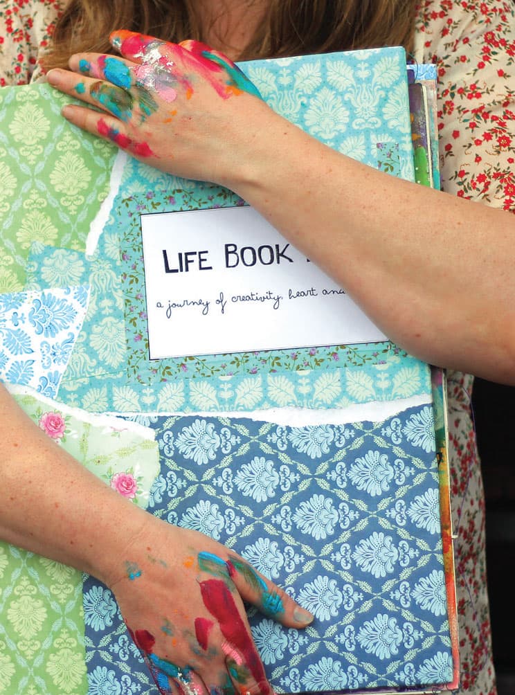 Life Book was first born in 2011 as a yearlong online mixed-media art course - photo 6