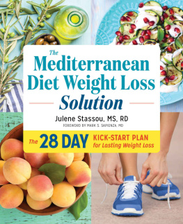 Julene Stassou - The Mediterranean Diet Weight Loss Solution: The 28-Day Kickstart Plan for Lasting Weight Loss