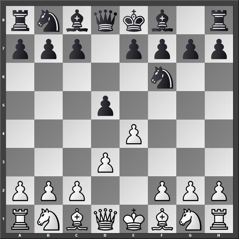 White passively defends e4 Black increases the tension 3exd5 Nxd5 4Nf3 - photo 7