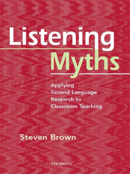 Steven Brown - Listening Myths