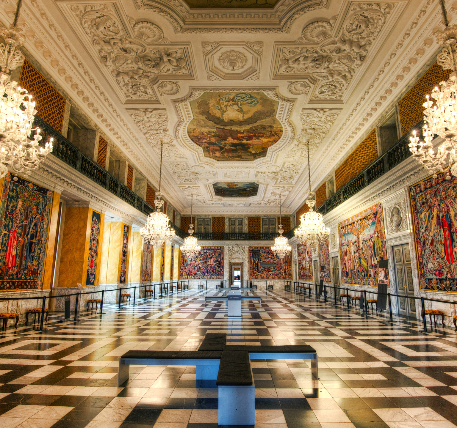 Christiansborg Slot has magnificent interiors Afternoon Head southwest - photo 5