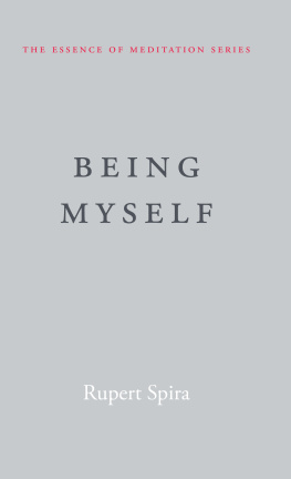 Rupert Spira - Being Myself