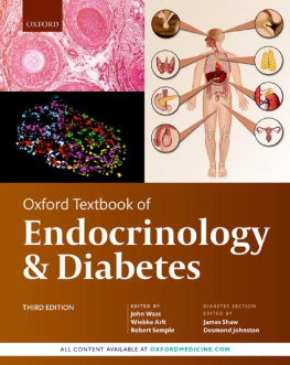 Wass John Oxford Textbook of Endocrinology and Diabetes 3e