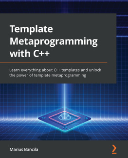 Marius Bancila - Template Metaprogramming with C++
