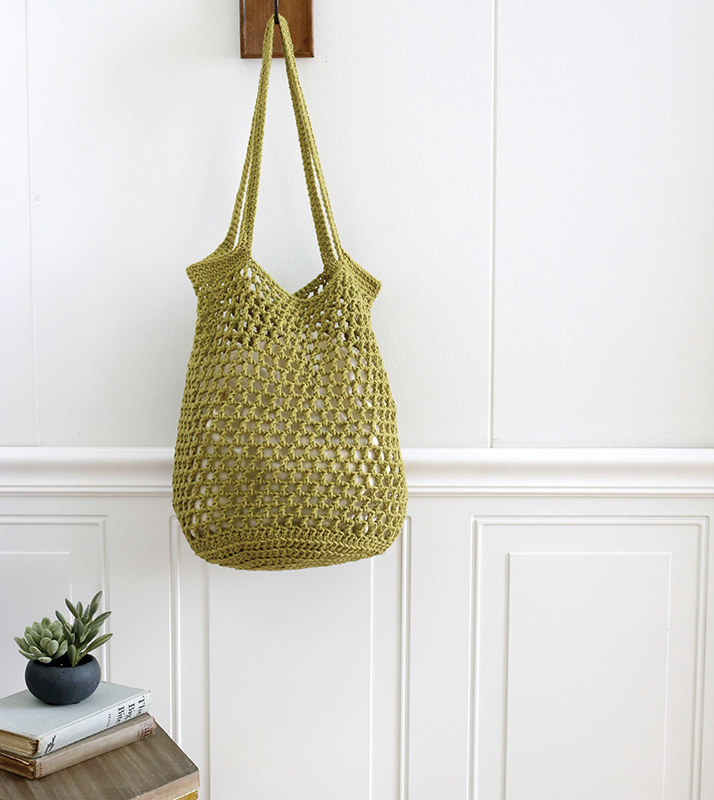 This crochet tote is the perfect bag for any trip to pick up some groceries - photo 6