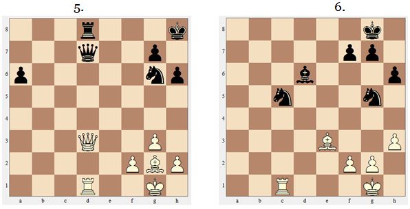 9-12 In the four positions below what is the move for Black that wins the - photo 8