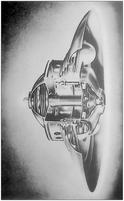 Authors impression of a sectional view of a scout ship First Published - photo 4