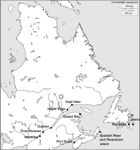 Map 2 The approach to Quebec Source Adapted from - photo 3