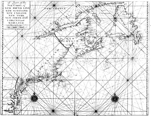 Map 5 Chart from The English Pilot London 1706 The abortive expedition to - photo 6