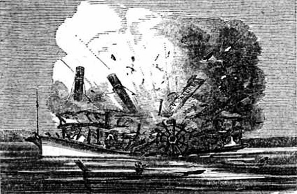 Steamboat Saluda river explosion March 1852 Westerntripsblogspotcom It - photo 5