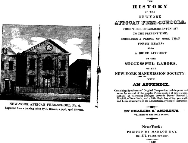 New York African Free-School No 2 First published 1993 by Garland - photo 1