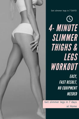 Workout Slimmer LEGS IN 7 DAYS! 4 min No Jumping Quiet Home Workout Plan for Toned and Slim Thighs and Legs (No Equipment needed)