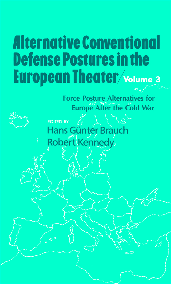 ALTERNATIVE CONVENTIONAL DEFENSE POSTURES IN THE EUROPEAN THEATER - photo 1