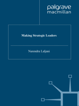 Narendra Laljani - Making Strategic Leaders