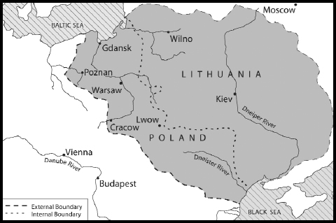 Poland and Lithuania were united under one ruler in 1386 Map IV - Poland 1939 - photo 6